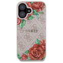 Kryt GUESS GUHMP16SP4ROPEMCP iPhone 16 – růžová