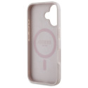 Kryt GUESS GUHMP16SP4ROPEMCP iPhone 16 – růžová