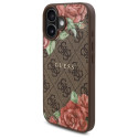 Kryt Guess GUHMP16SP4ROPEMCW iPhone 16 - hnědá