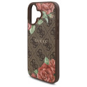 Kryt Guess GUHMP16SP4ROPEMCW iPhone 16 - hnědá
