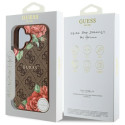 Kryt Guess GUHMP16SP4ROPEMCW iPhone 16 - hnědá