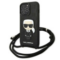 Kryt Karl Lagerfeld ICONIK pro iPhone 13 Pro - černý