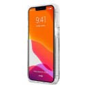 Kryt Karl Lagerfeld LIQUID GLITTER iPhone 13 Pro stříbrná