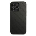 Kryt Karl Lagerfeld PERFORATED ALLOVER iPhone 13 Pro černý