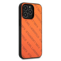 Kryt Karl Lagerfeld PERFORATED ALLOVER iPhone 13 Pro – oranžový