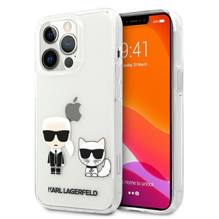 Kryt Karl Lagerfeld KARL & CHOUPETTE pro iPhone 13 Pro Max