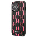 Kryt Karl Lagerfeld MONOGRAM PLAQUE iPhone 13 Pro Max - růžová