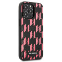 Kryt Karl Lagerfeld MONOGRAM PLAQUE iPhone 13 Pro Max - růžová