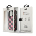Kryt Karl Lagerfeld MONOGRAM PLAQUE iPhone 13 Pro Max - růžová