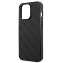 Kryt Karl Lagerfeld PERFORATED ALL OVER iPhone 13 Pro Max černý