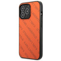 Kryt Karl Lagerfeld Perforated Allover iPhone 13 Pro Max oranžový