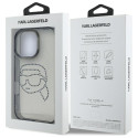 Kryt Karl Lagerfeld KLHCP16XHKHDCELK pro iPhone 16 Pro Max - černá