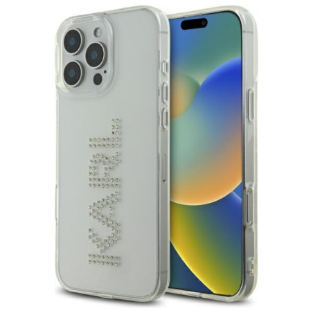 Kryt Karl Lagerfeld KLHCP16XHKLSTDCT iPhone 16 Pro Max - clear