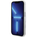 Kryt Karl Lagerfeld KLHMP15LHMRSKCH pro iPhone 15 Pro - bílý
