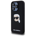 Kryt Karl Lagerfeld KLHMP15LSKHPPLK iPhone 15 Pro - černý