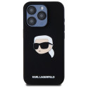 Kryt Karl Lagerfeld KLHMP15LSKHPPLK iPhone 15 Pro - černý