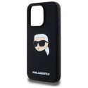 Kryt Karl Lagerfeld KLHMP15LSKHPPLK iPhone 15 Pro - černý