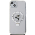 Kryt Karl Lagerfeld KLHMP15MHMRSKCH pro iPhone 15 Plus / 14 Plus - bí