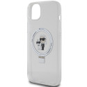 Kryt Karl Lagerfeld KLHMP15MHMRSKCH pro iPhone 15 Plus / 14 Plus - bí