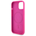 Kryt Karl Lagerfeld KLHMP15SSKHPPLF iPhone 15 - fuchsia