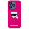 Kryt Karl Lagerfeld KLHMP15XSKHPPLF iPhone 15 Pro Max fuchsia