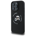 Kryt Karl Lagerfeld KLHMP16XSKCHTCK iPhone 16 Pro Max black