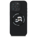 Kryt Karl Lagerfeld KLHMP16XSKCHTCK iPhone 16 Pro Max black