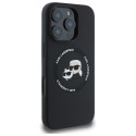 Kryt Karl Lagerfeld KLHMP16XSKCHTCK iPhone 16 Pro Max black