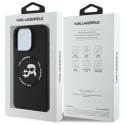 Kryt Karl Lagerfeld KLHMP16XSKCHTCK iPhone 16 Pro Max black