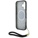 Kryt Guess HC IML Leopard pro iPhone 16 - hnědý