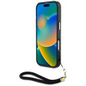 Kryt Guess HC IML Leopard pro iPhone 16 - black