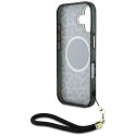 Kryt Guess HC IML Leopard pro iPhone 16 - black