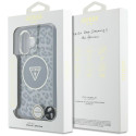 Kryt Guess HC IML Leopard pro iPhone 16 - black