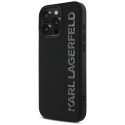 Kryt Karl Lagerfeld HC 3D Rubber pro iPhone 16 Pro - černý