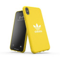 Kryt Adidas Molded Case Canvas iPhone Xs Max - žlutá