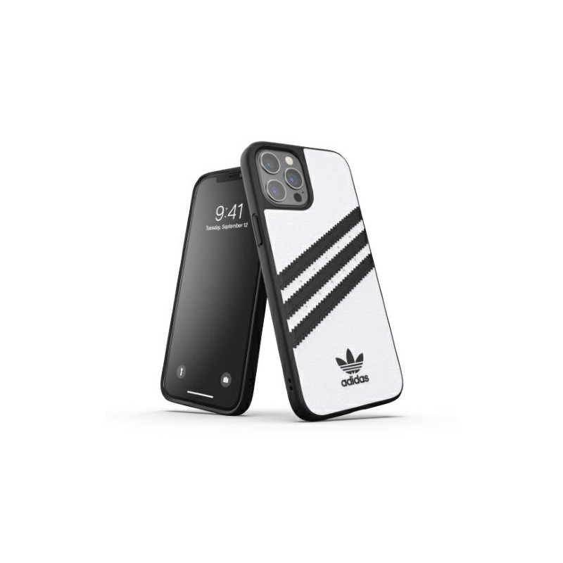 Kryt Adidas OR Moulded Case pro iPhone 12 Pro Max - white/black
