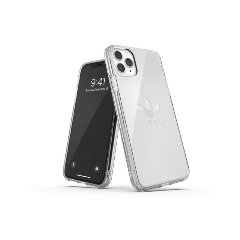 Kryt Adidas OR PC Case Big Logo pro iPhone 11 Pro Max - transparentní
