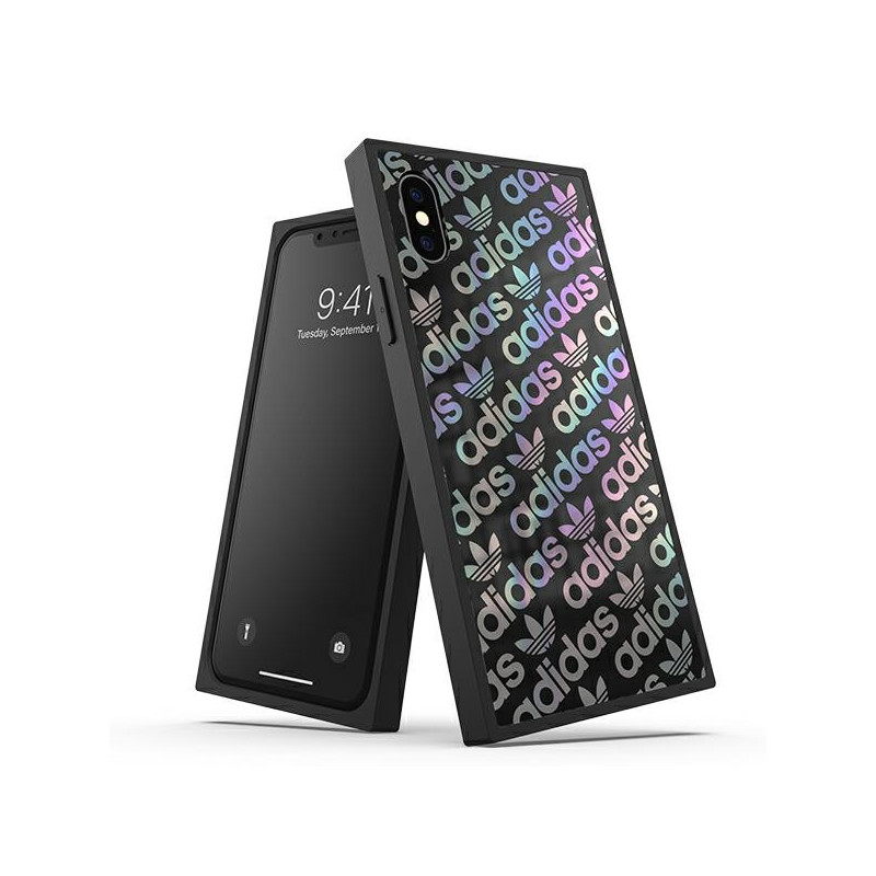 Kryt Adidas OR SQUARE pro iPhone X / Xs - černý