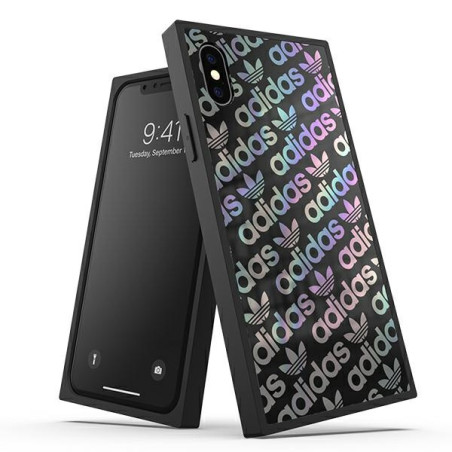 Kryt Adidas OR SQUARE pro iPhone X/XS – černý
