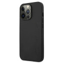 AMG Leather Hot Stamped Mercedes-AMG kryt iPhone 13 Pro černý