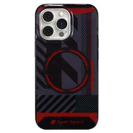 Kryt Audi IML Sport MagSafe pro iPhone 13 Pro Max - černý