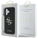 Kryt Guess Grained Big 4G Logo pro iPhone 16 - black