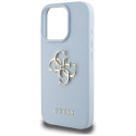 Kryt Guess Grained Big 4G Logo iPhone 16 Pro – modrá