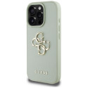 Kryt Guess Grained BIG 4G Logo pro iPhone 16 Pro - zelená
