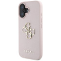 Kryt Guess 4G Logo Small Classic iPhone 16 – růžová