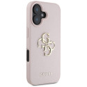 Kryt Guess 4G Logo Small Classic iPhone 16 – růžová