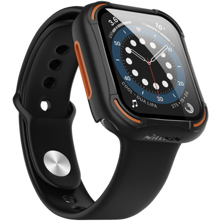 NILLKIN CrashBumper 360° kryt pro Apple Watch 4/5/6/SE (44 mm), černý