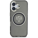 Kryt Guess IML Metal Mountain pro iPhone 16 - black