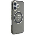 Kryt Guess IML Metal Mountain pro iPhone 16 - black