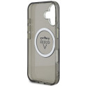 Kryt Guess IML Metal Mountain pro iPhone 16 - black